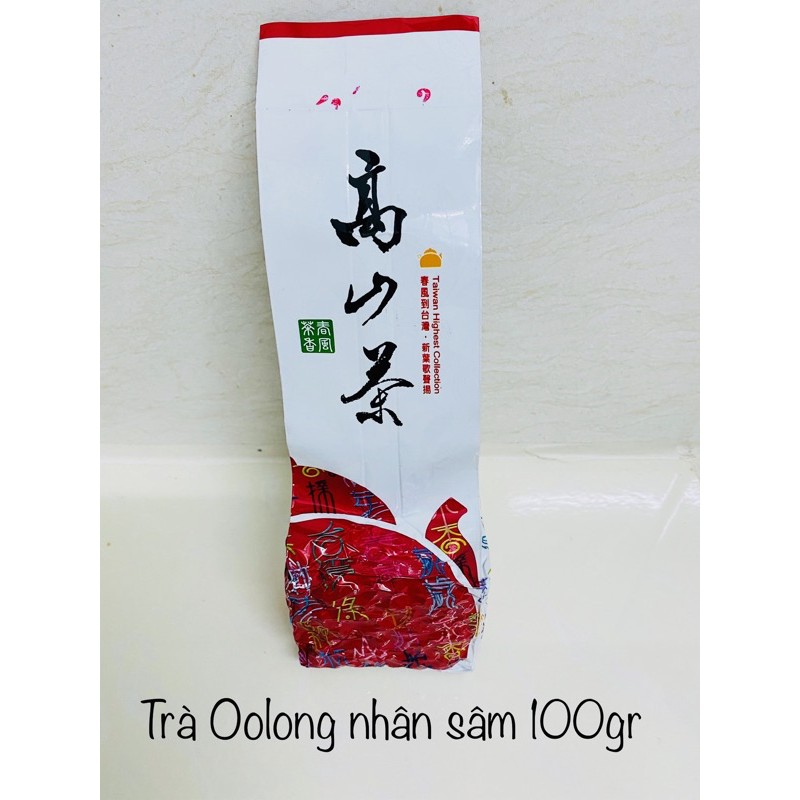 Trà ô long nhân sâm 100g